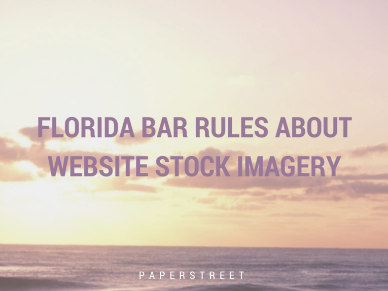 Florida Bar Rules About Website Stock