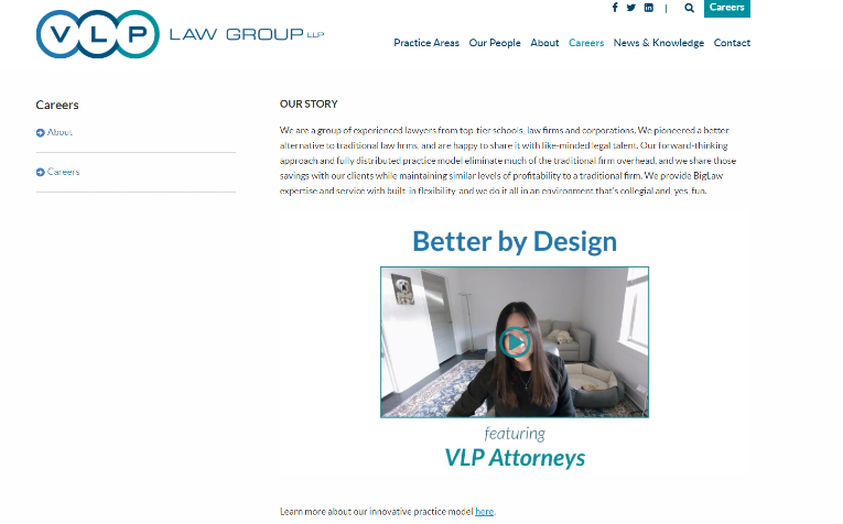 VLP Law Group Careers