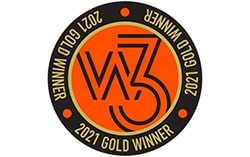 GOLD w3 award