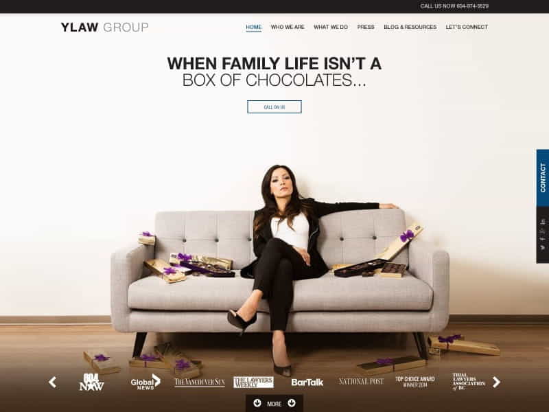 law firm website design seo internet marketing by paperstreet lawyer into flyer