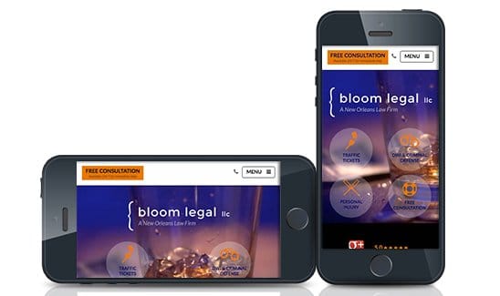 Bloom Legal site thumbnail