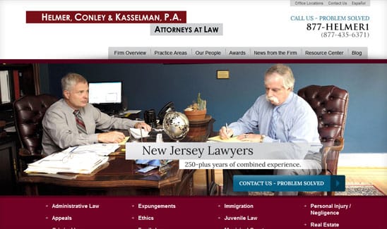 Helmer Legal site thumbnail