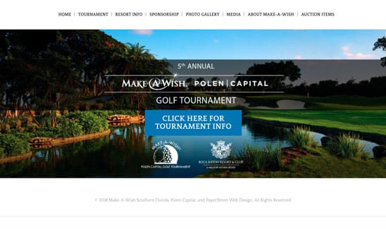Make A Wish Golf site thumbnail