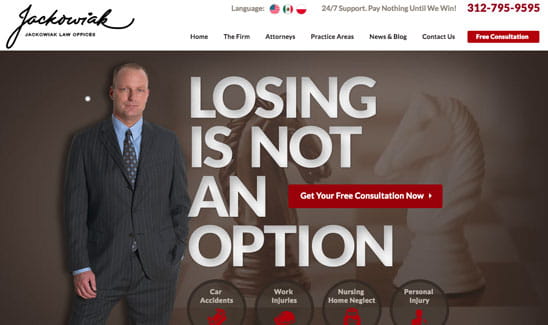 The Chicago Injury Lawyers site thumbnail