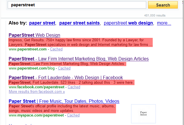 Meta Descriptions