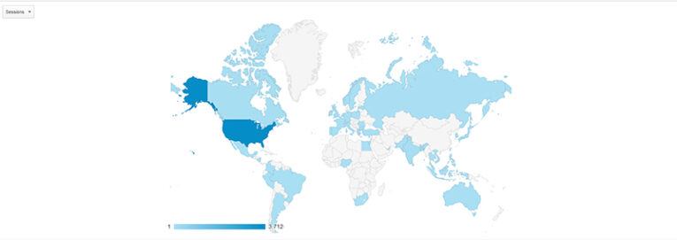 Google Analytics Location Data
