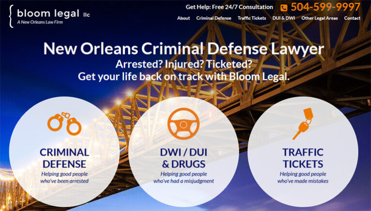 home page example