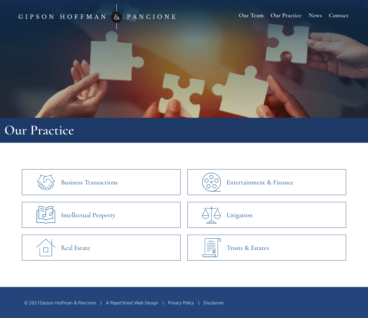 ghplaw-our-practice screenshot