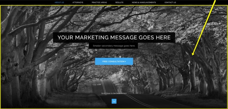homepage screenshot