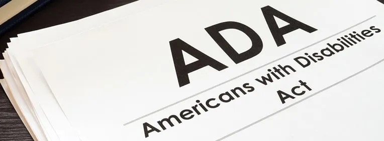 ADA banner