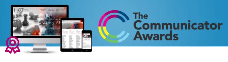 Paperstreet wins communicator award for website design