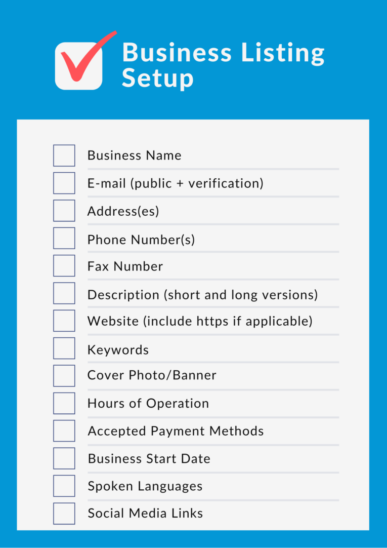 Law Firm Business Listing Checklist