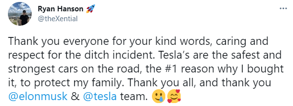tesla tweet