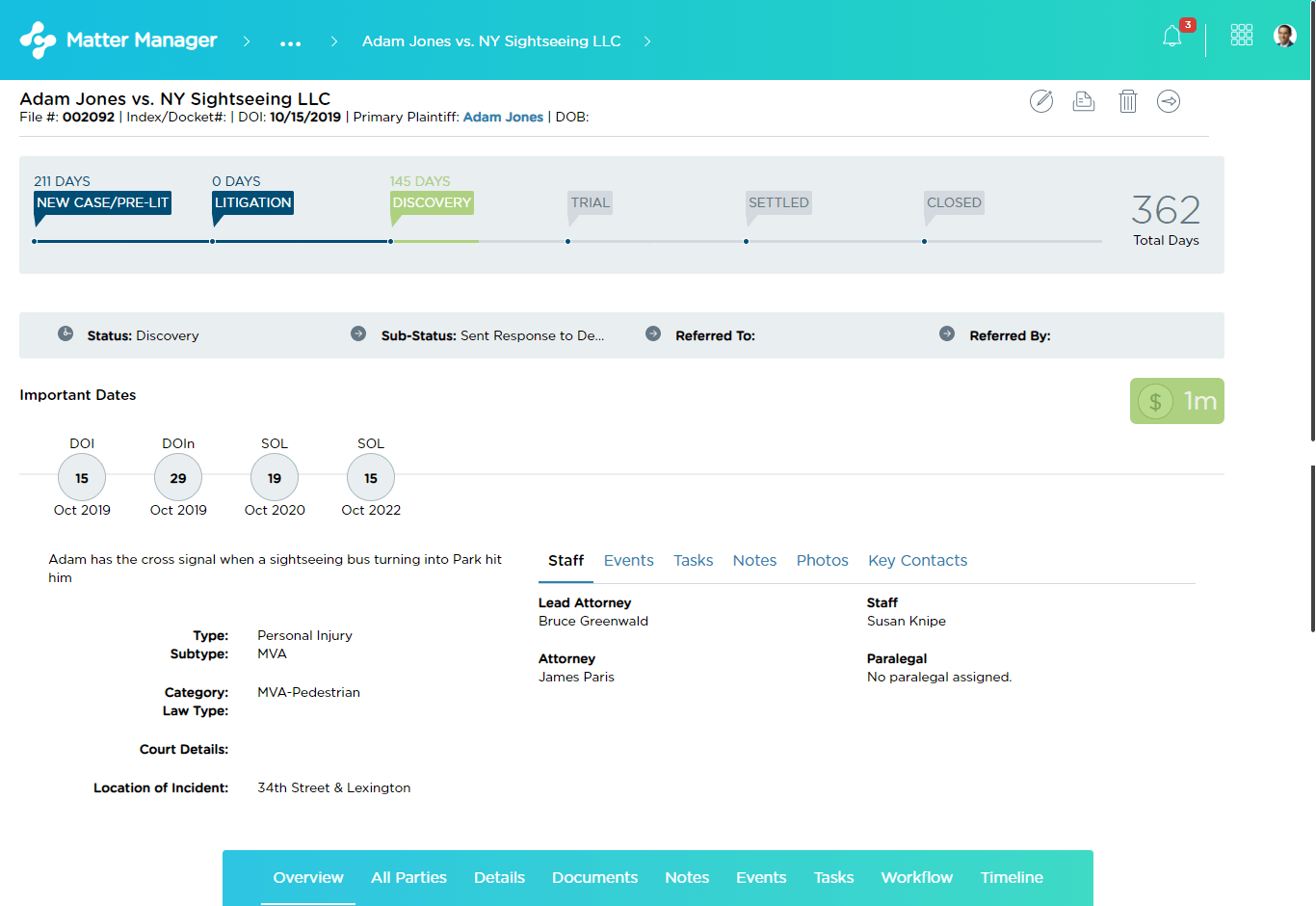 matter screenshot