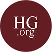 A maroon circle with "HG.org" written in white letters in the center.