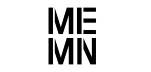 Black text on a white background reading "ME" and "MN.