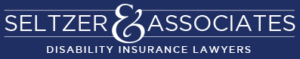 Logo of Seltzer & Associates with the text "SELZER & ASSOCIATES" above and "DISABILITY INSURANCE LAWYERS" below, set on a blue background.