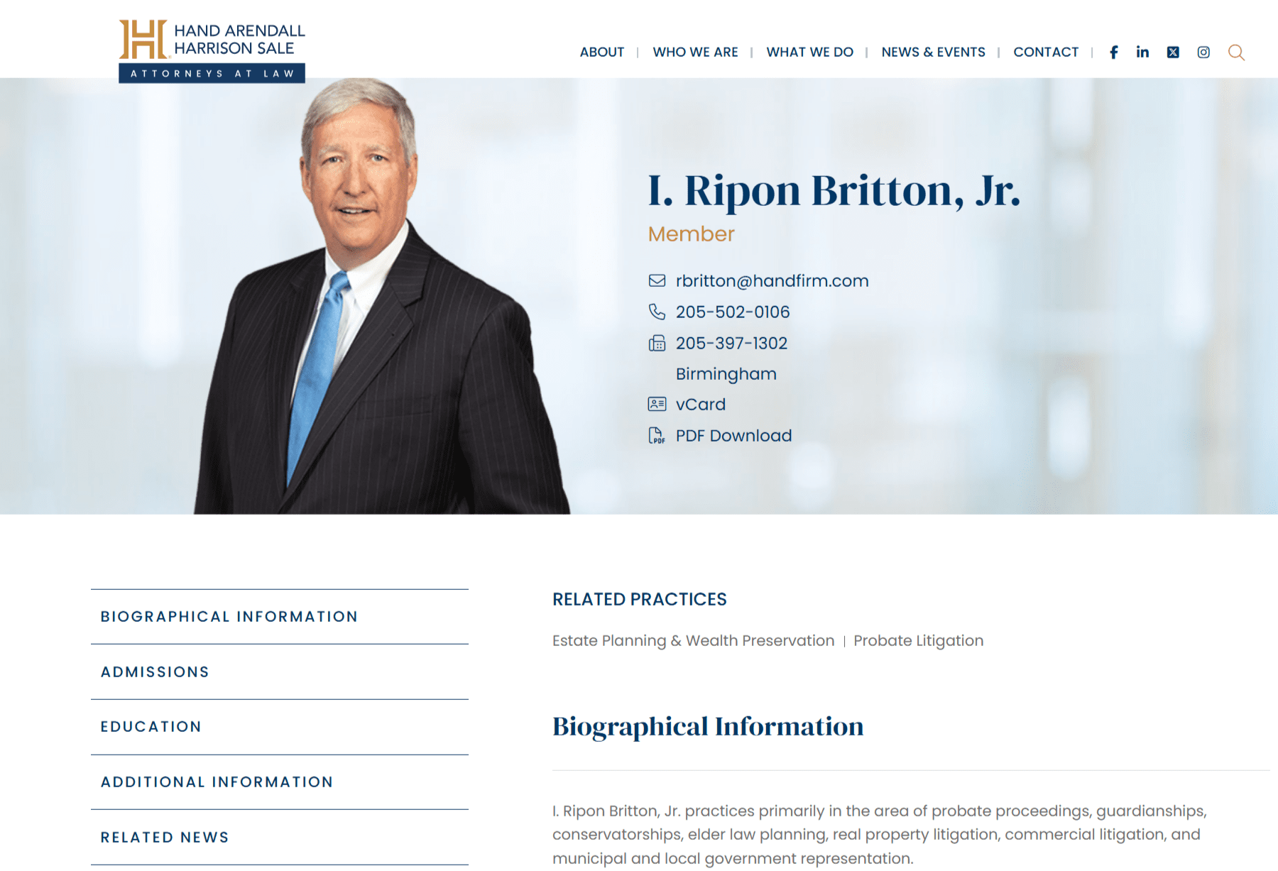 50 Best Attorney Biography Designs for Law Firms (2026 Update)